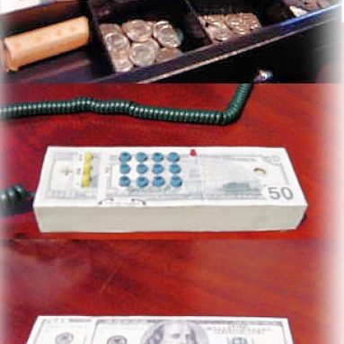 Money Custom Telephone