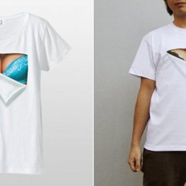 Bust reveal clothing