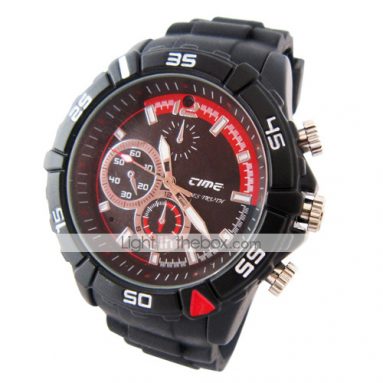 720P HD 4G Waterproof Spy Watch Camera DVR with Voice Recorder