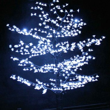 Pre-lit LED White Blossom Tree