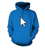 Pixelated Cursor Hoodie