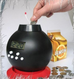 Vibrating Time Bomb Alarm Clock