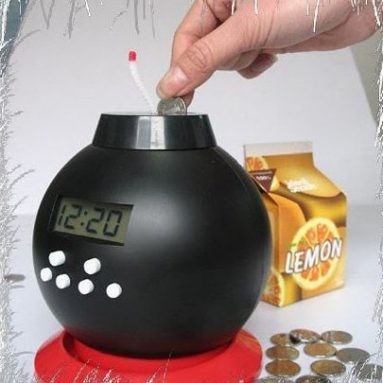 Vibrating Time Bomb Alarm Clock