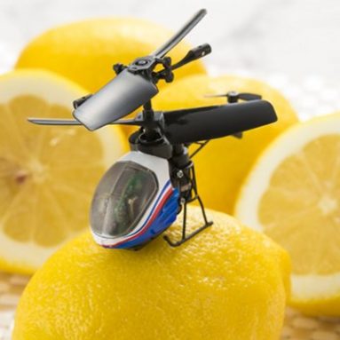 World’s smallest infrared chopper toy