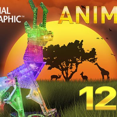 Laser Pegs National Geographic Animals 12 in 1