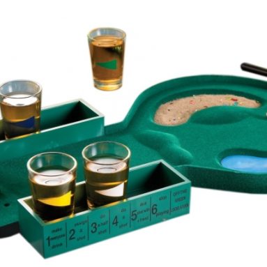 Glass Drinking Game Set