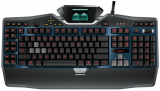 Logitech Gaming Keyboard with Color Game Panel Screen