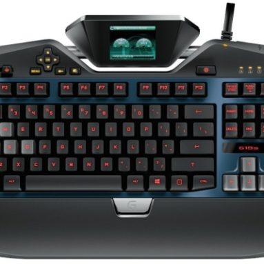 Logitech Gaming Keyboard with Color Game Panel Screen