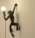 industrial Light Monkey Wall Lamp