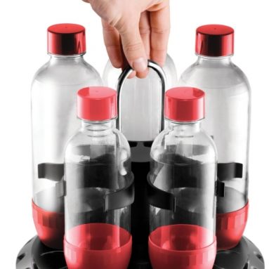 Mind Reader Sodastream Bottle Carousel & Dryer