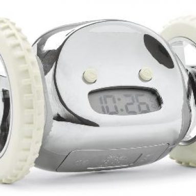 Rollie chrome alarm clock