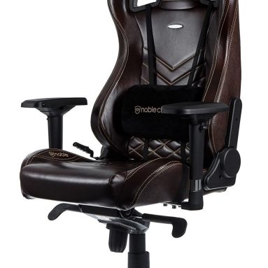 noblechairs EPIC Series Real Leather BrownBeige