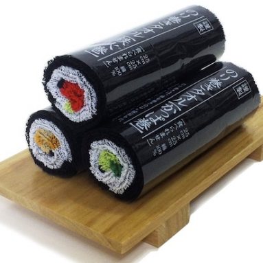 Sushi Roll Towel Gift Set