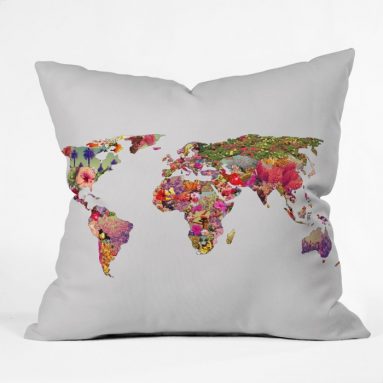 Throw Pillow Its Your World