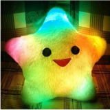 Smile Star Design Color Changing LED Light Pillow