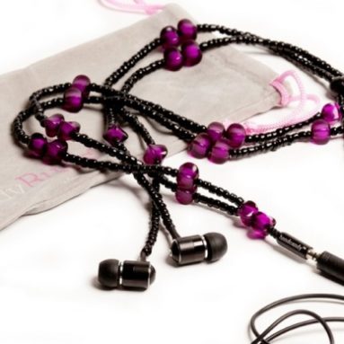 The SOFIA LadyBuds Stereo Headphone Necklace