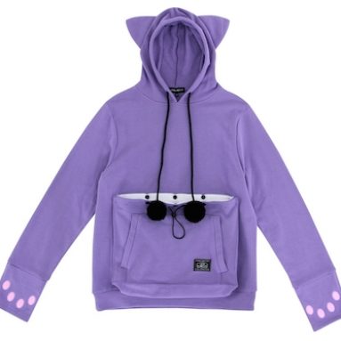 Mewgaroo Hoodie Pet Pouch Sweatshirt