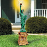 Statue of liberty solar light