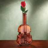 Glass Violin Vase