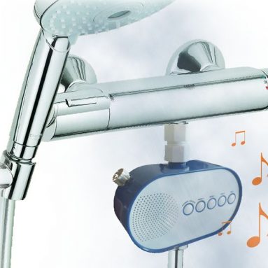 H2O Powered Shower Radio