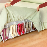 Shoe-Organizing Bed Skirt