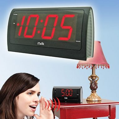 iTalk  voice alarm clock