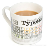 Typefaces Table Mug