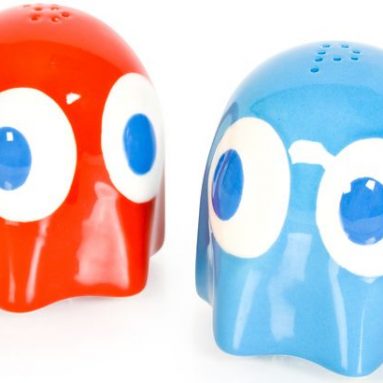 Ghost Salt and Pepper Pots