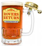 Rovers Return Pint Glass with Bell