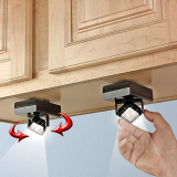 VELCRO BLACK SWIVEL LIGHT