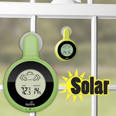 SOLAR SUCTION WEATHER MONITOR
