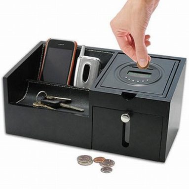 Coin Counter Handheld Device Charging Valet