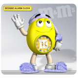M&M Bedside Alarm Clock