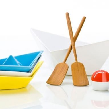 “Paper Boat” Table Top Serving Set