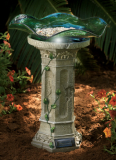 Pedestal Solar Birdfeeder