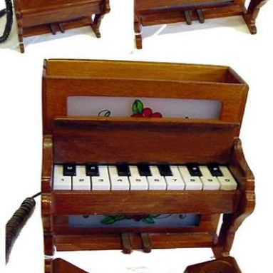 Wooden Piano Telephone