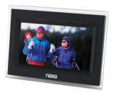 Naxa digital photo frame with speaker