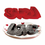 Love Silicone Cake Pan Bakeware