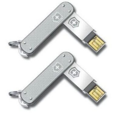 Slim Duo Flight 128 Gb Silver