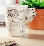 Hand-Painted Ceramic Cups Coffee/Milk Mugs