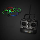 Multi-colored Fiber-optic  LED 4.5 ch Quadcopter