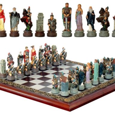 Medieval chess set