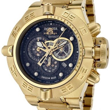Deal of the day: Invicta Men’s 18k Gold-Plated Watch