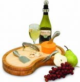 Picnic Time Bamboo Cheese Board