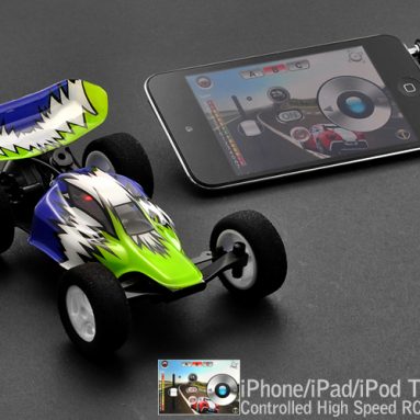 iPhone/iPad/iPod Touch Controlled High Speed RC Stunt Car