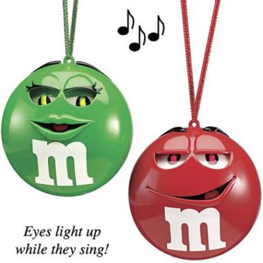 M&M Musical Ornament