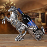 Retro style wine rack wine cooler