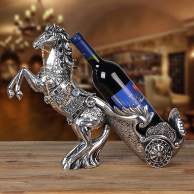 Retro style wine rack wine cooler