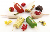 Silicone Easy Cream Mini Ice Cream Bar Mold Set