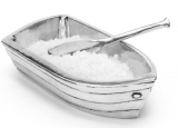 row boat salt cellar